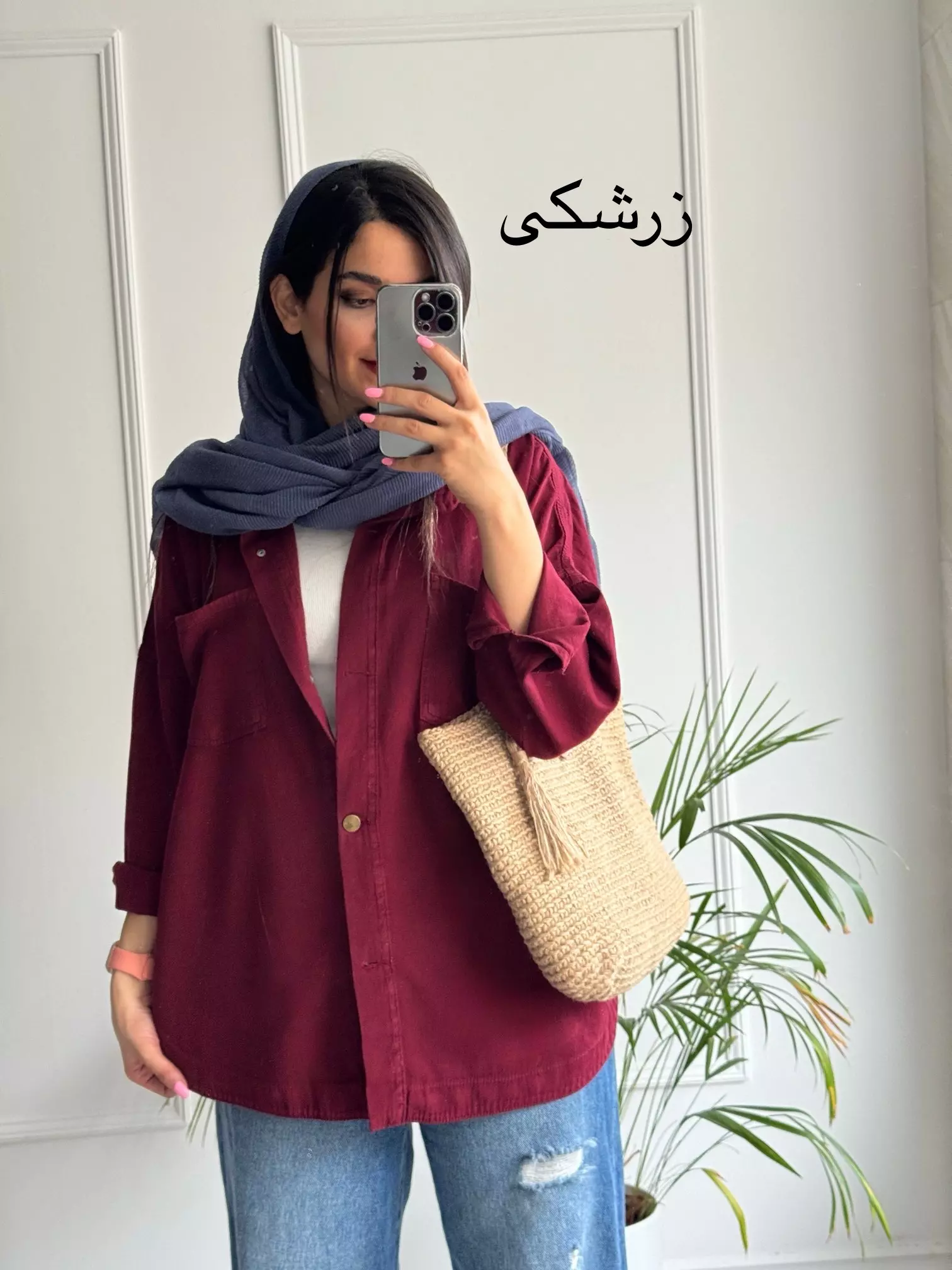 مانتو کتان زارا New * ( دارای ایراد جزئی )